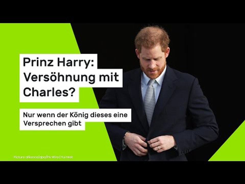Prinz Harry: Versöhnung mit Charles? Nur wenn der König dieses eine Versprechen gibt