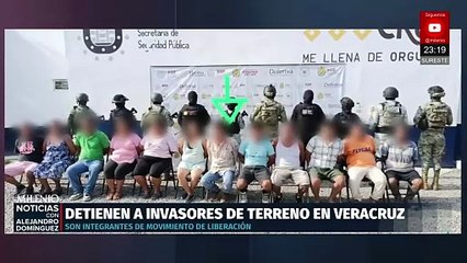 Operativo en Veracruz desaloja a invasores vinculados al Movimiento de Liberación