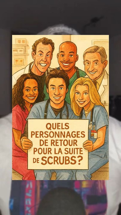 Quels personnages sera de retour pour la suite de Scrubs #scrubs