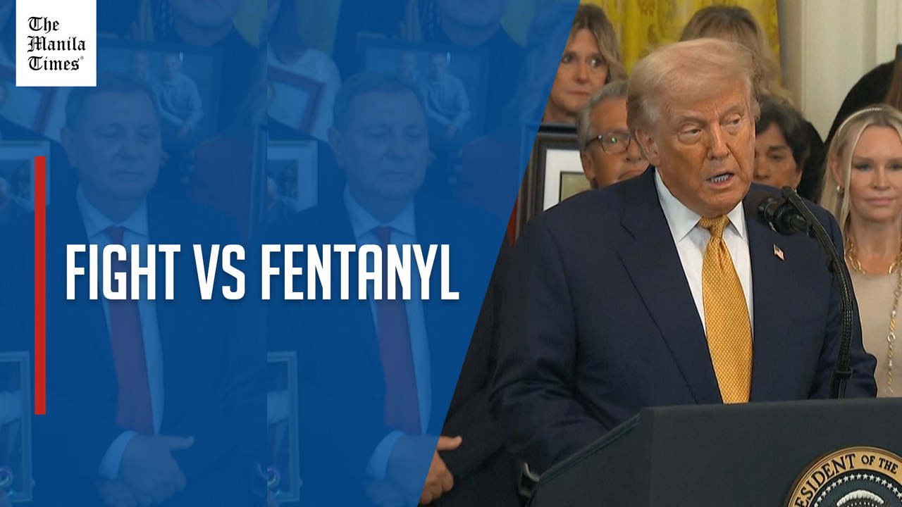 Trump signs fentanyl crackdown bill, links tariffs on China to drug crisis