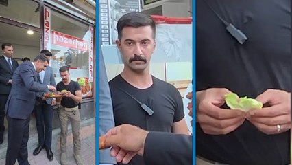 Vali’nin ikram detayı gülümsetti: Marula çiğ köfte koymayı unuttu