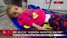 Gazze'de yetersiz beslenme nedeniyle Sena bebek yaşamını yitirdi
