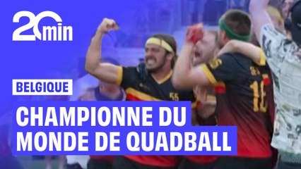 La Belgique est championne du monde de quadball