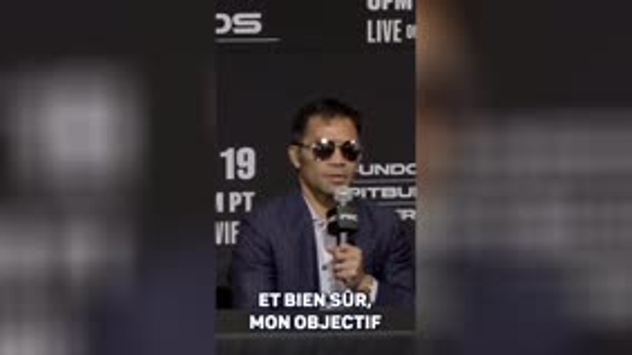 Pacquiao : “Laisser un bon héritage à la boxe et être une source d’inspiration”