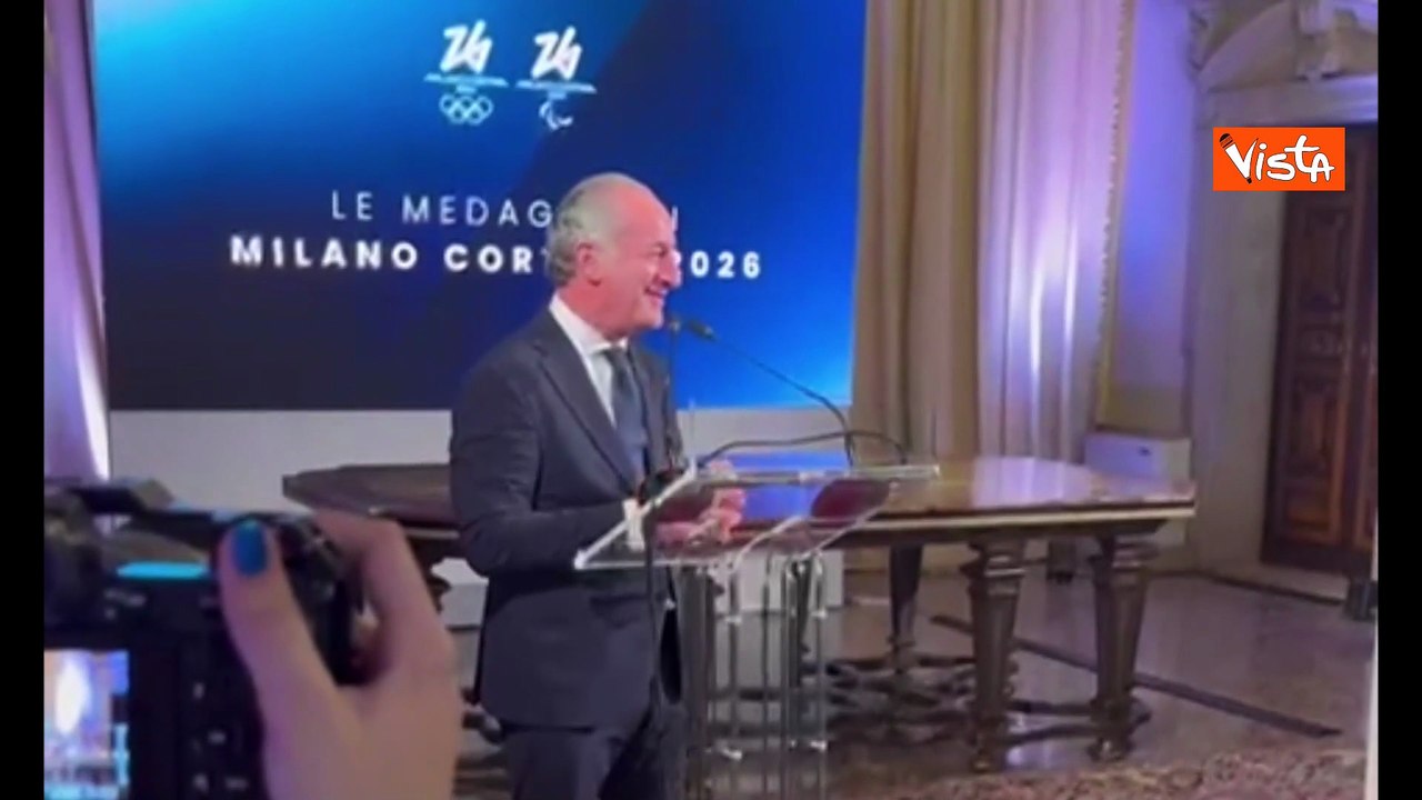 Olimpiadi Milano-Cortina, Zaia: Con svelamento medaglie si realizza un sogno