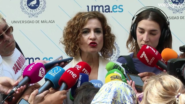 Montero, sobre la imputación de Montoro: Un ministro más del PP ante los tribunales