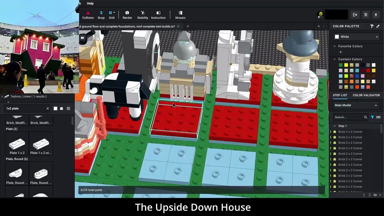 Milton Keynes man gives walkthrough of his project to recreate Xscape in Lego after idea approval