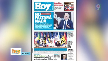 Titulares prensa dominicana jueves 17 de julio 2025 | Hoy Mismo