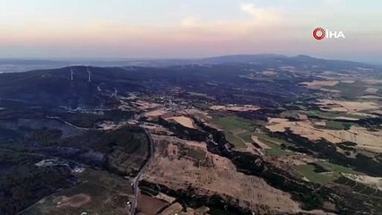 Şarköy'deki Orman Yangını 42. Saatinde Kısmen Kontrol Altına Alındı