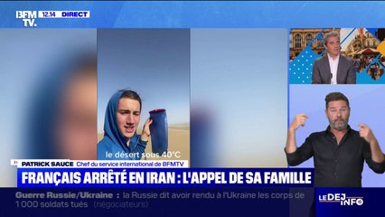 "Il est innocent de tout": la famille de Lennart Monterlos, le jeune cyclo-randonneur franco-allemand arrêté en Iran, demande sa libération
