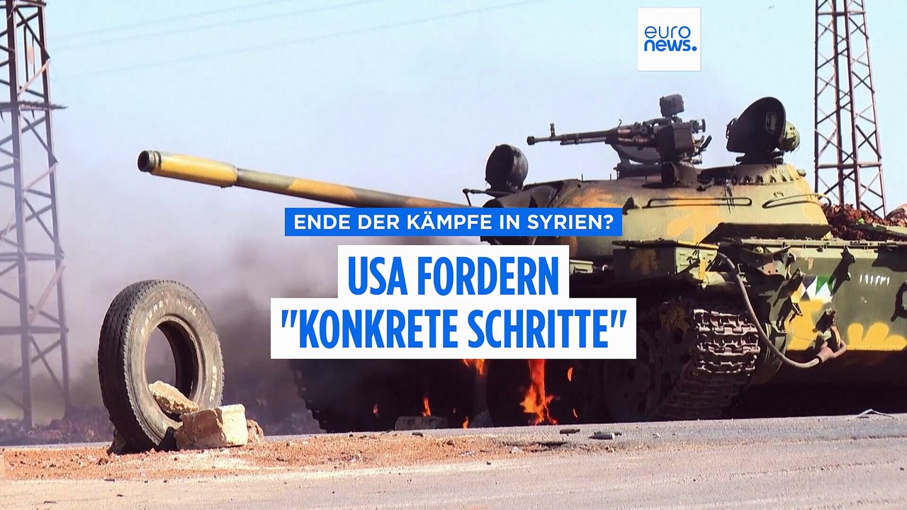 Ende der Kämpfe in Syrien? Rubio verkündet 'konkrete Schritte'