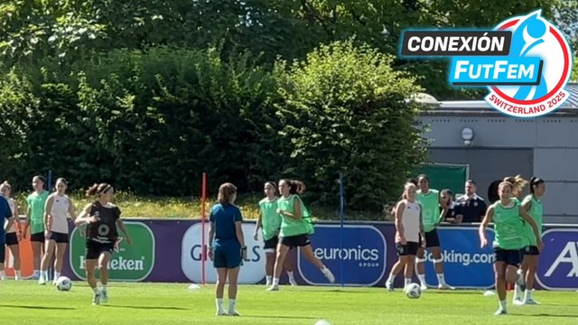 ¡A 24 HORAS del ESPAÑA - SUIZA, ALBA REDONDO sigue ENTRENANDO entre ALGODONES!