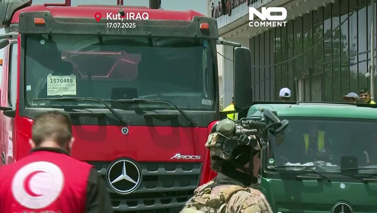 Neues Einkaufszentrum im Irak durch Feuer zerstört, dutzende Tote