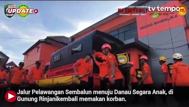 Setelah Pendaki Brasil dan Swiss, Hari Ini Pendaki Asal Belanda yang Jatuh di Gunung Rinjani