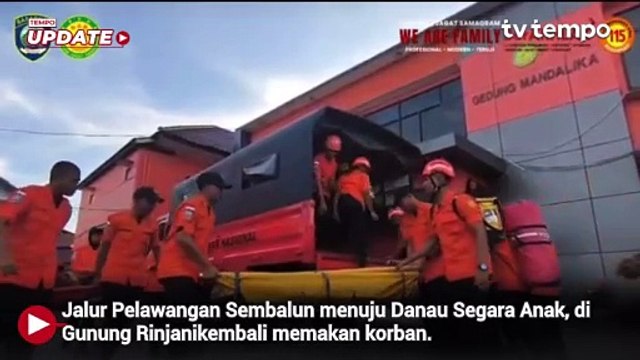 Hari Ini Pendaki Asal Belanda Jatuh di Gunung Rinjani