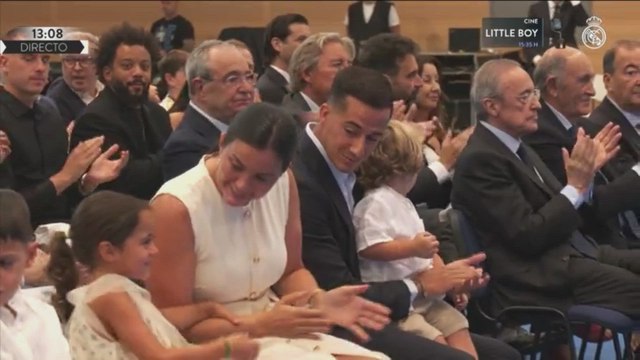 DISCURSO COMPLETO de FLORENTINO PÉREZ en la DESPEDIDA de LUCAS VÁZQUEZ COMO JUGADOR del MADRID