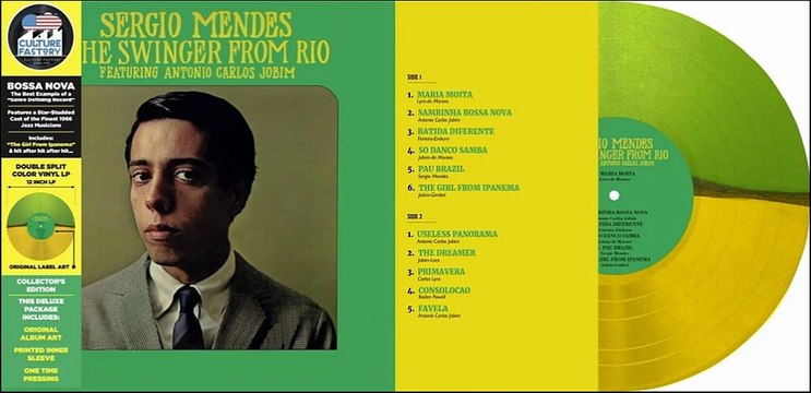 Sergio Mendes - The Swinger From Rio 1965 (Brazil, Latin Jazz, Bossa Nova)