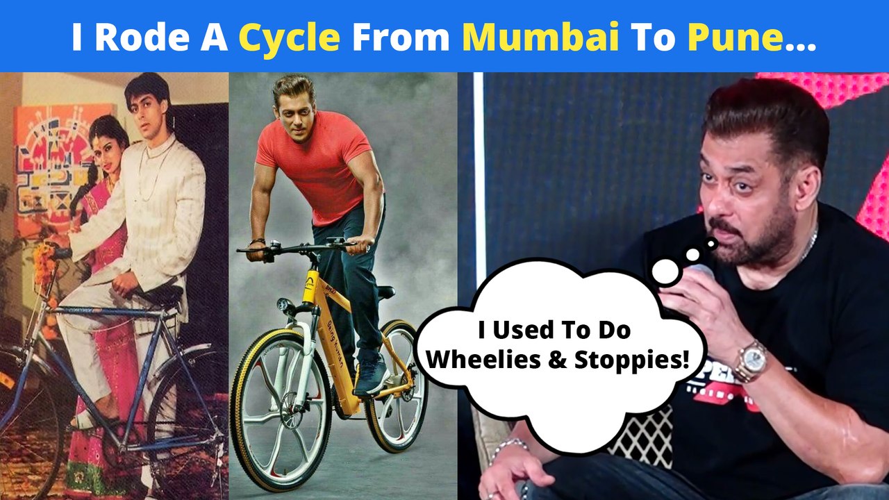 I Used To Do Wheelies & Stoppies! Ride Cycle From Mumbai To Pune! - Salman Khan Candid On Supercross