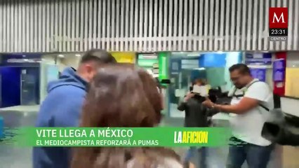 Pedro Vite llega a CdMx para cerrar su fichaje con Pumas: "no me arrepiento de llegar"