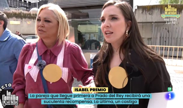 Inés Hernand se sincera sobre 'La familia de la tele': Muy bien con la gente, pero ha naufragado