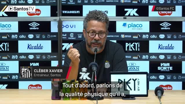 Santos - Xavier : “Neymar est un exemple pour les autres”