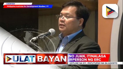 Atty. Francis Saturnino Juan, itinalaga bilang bagong Chairperson ng Energy Regulatory Commission