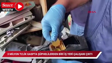 Marketten 3 milyon TL'lik gaspta şüphelilerden biri iş yeri çalışanı çıktı