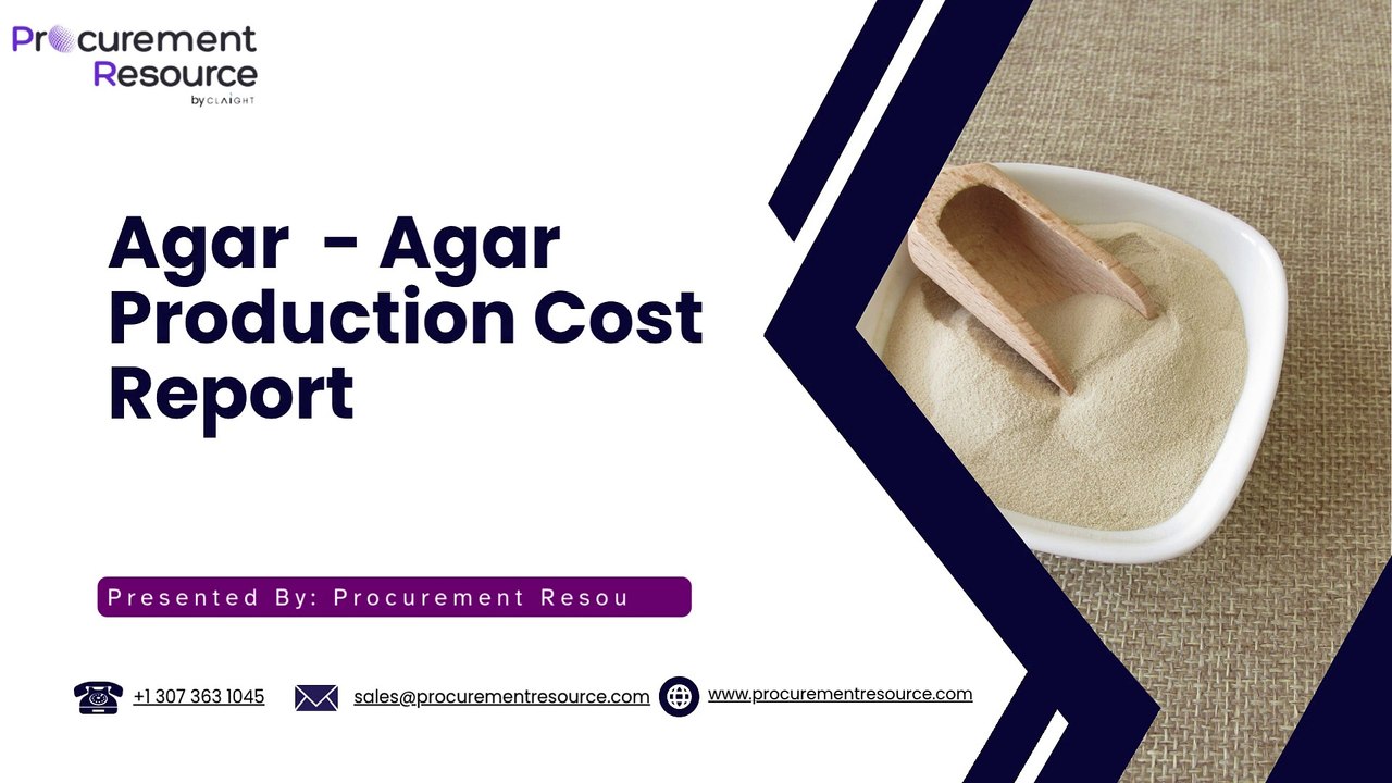 Agar-Agar Production Cost Analysis Report