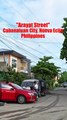 Arayat Street in Cabanatuan City, Nueva Ecija in the Philippines