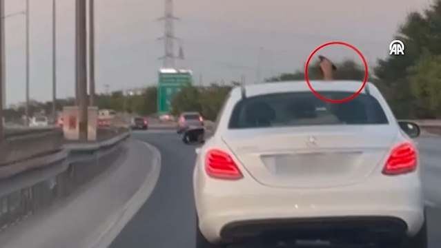 İstanbul'da araçtan havaya ateş açtığı belirlenen 7 zanlı yakalandı