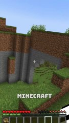 ¿Cómo bajar una montaña muy rapido en minecraft?