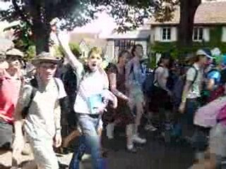 La montée vers Chartres