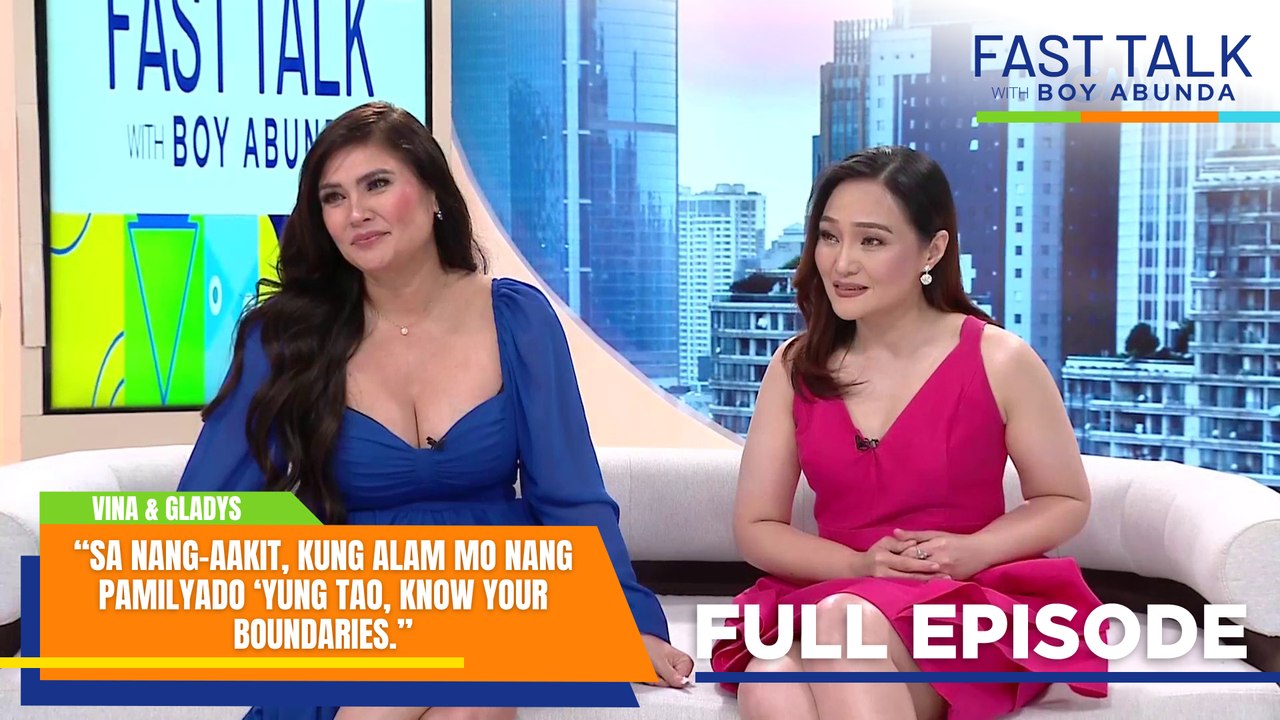 Fast Talk with Boy Abunda: Vina at Gladys, magtutuos na sa ‘Cruz vs. Cruz’ (Full Episode 641)