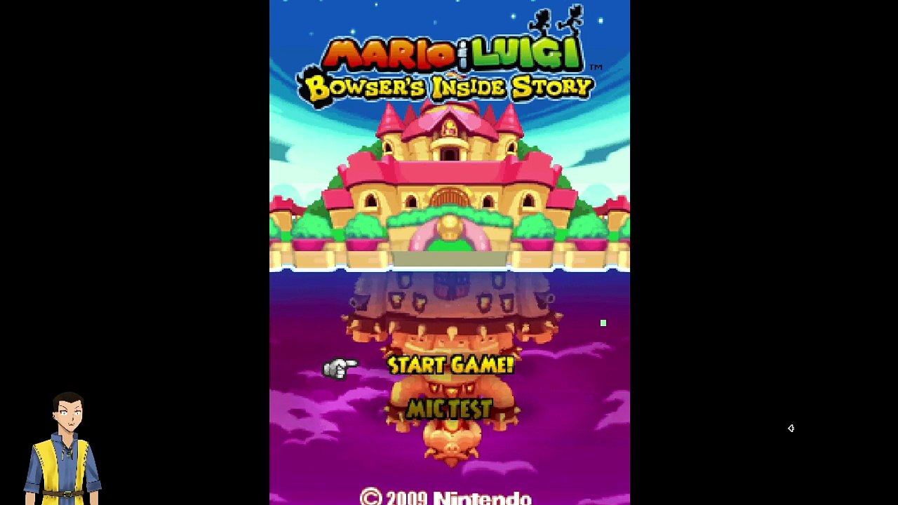 Mario & Luigi Bowser's Inside Story (DS/RetroArch) day 8 Journey to the Castle!