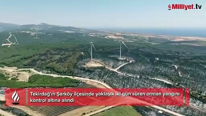 Şarköy küle döndü, görüntüler yürek sızlattı! İşte dehşetin boyutu