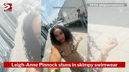 Leigh-Anne Pinnock stuns in skimpy swimwear