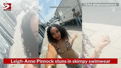 Leigh-Anne Pinnock stuns in skimpy swimwear