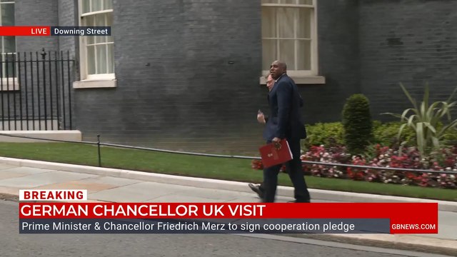 WATCH: David Lammy reacts as Christopher Hope asks 'are you selling out Brexit?'