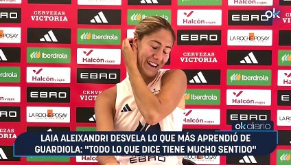 Laia Aleixandri desvela lo que más aprendió de Guardiola: "Todo lo que dice tiene mucho sentido"