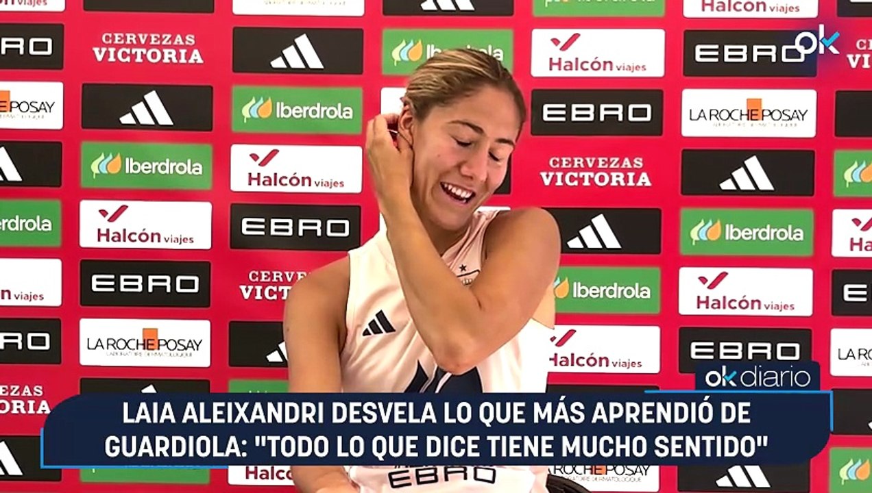 Laia Aleixandri desvela lo que más aprendió de Guardiola: "Todo lo que dice tiene mucho sentido"