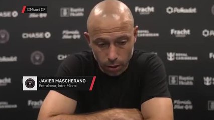 Inter Miami - Mascherano : “Physiquement, c’est très dur pour nous”