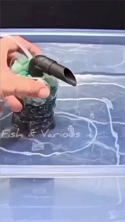 Filter for fish tank DIY | Aerator airlift filter DIY