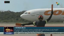Venezuela, flight arrives with over 180 nationals as part of return to the homeland plan
