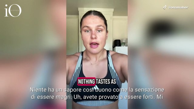 La rugbista Ilona Maher contro i soliti canoni di bellezza: «Essere forti è meglio che essere magre»