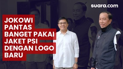 Jokowi Dapat 'Seragam' Baru dari PSI, Ekspresinya Jadi Sorotan!