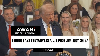 Beijing says Fentanyl is a U.S problem, not China