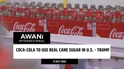 Coca-Cola to use real cane sugar in U.S. - Trump