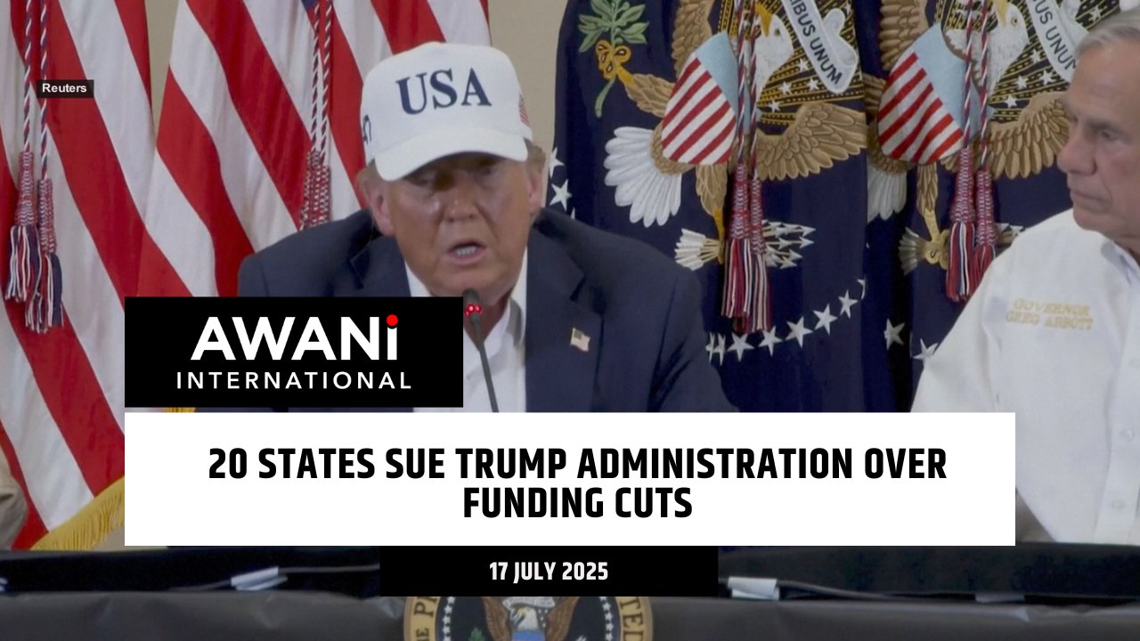 20 states sue Trump administration over funding cuts