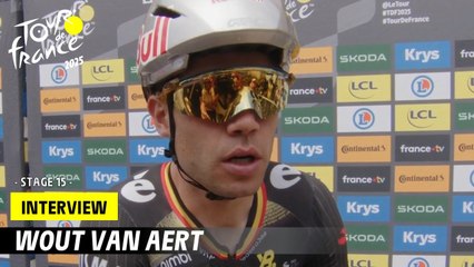 Pre-race interview Wout Van Aert - Stage 15 - Tour de France 2025