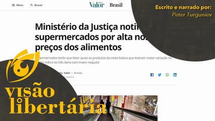 Porque os preços estão subindo? | Visão Libertária - 09/08/20 | ANCAPSU